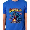 Fourth Of July Men's Dadzilla Born To BBQ Patriotic Novelty T-Shirt - 4 of 4