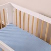 Babyletto Dewdrop Muslin Mini Crib Sheet, GOTS Certified Organic Cotton - 2 of 4