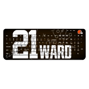 NFL Cleveland Browns Players Game Tactic Wireless USB Keyboard - 1 of 4