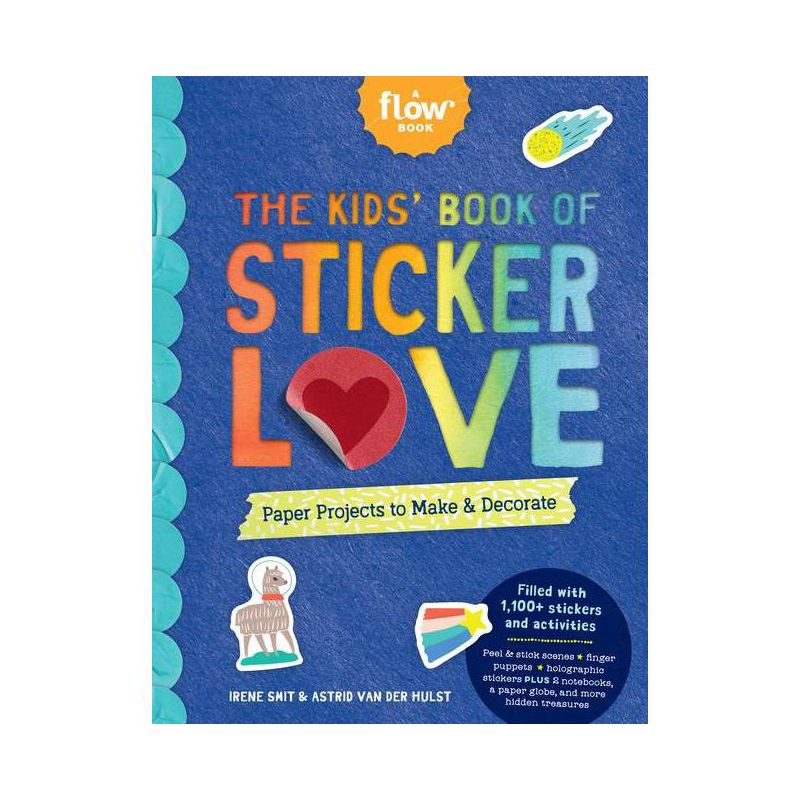 The Kids' Book of Sticker Love - (Flow) by  Irene Smit & Astrid Van Der Hulst & Editors of Flow Magazine (Paperback), 1 of 2