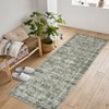 Fulvari Vintage Distressed Area Rug Soft Washable Rug Non Slip Non Shedding Rug Low Pile Thin Floor Carpet,Rug for Bedroom, Living Room - 2 of 3