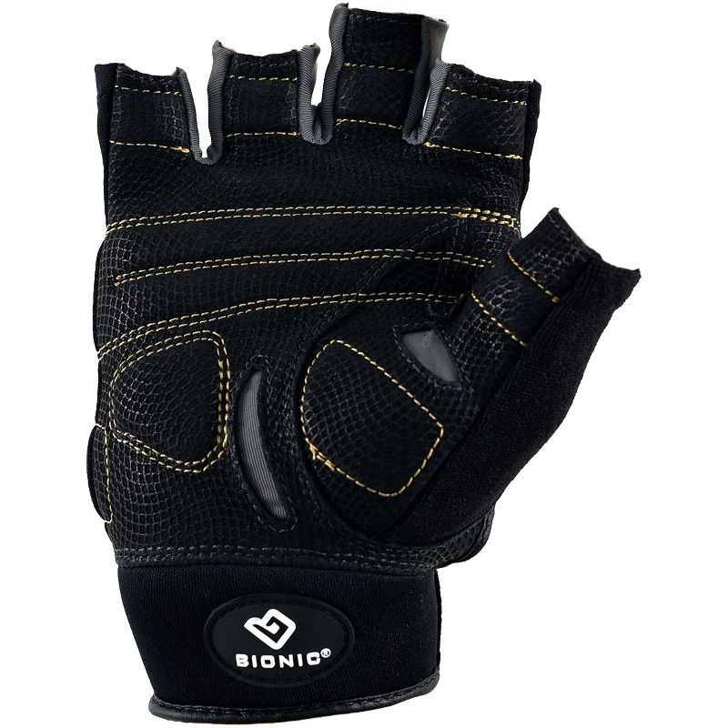 Bionic Women's BeastMode Fingerless Fitness Gloves - Black, 3 of 5