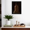 12" x 16" Seated Woman Pantaleon Szyndler Frame Wall Art - Deny Designs: Modern Style, Wood Composite Frame, Screen Print Artwork - 2 of 4