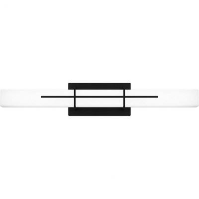 Quoizel Lighting Giselle 1 - Light Vanity in  Matte Black