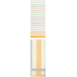 REGALWOVEN Striped Pattern Cotton Bathroom Hand Towels for Home Decor 13" x 29"/13" x 27" 2 Pcs - 1 of 4