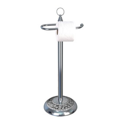 Freestanding Toilet Tissue Holder Chrome - Nu Steel