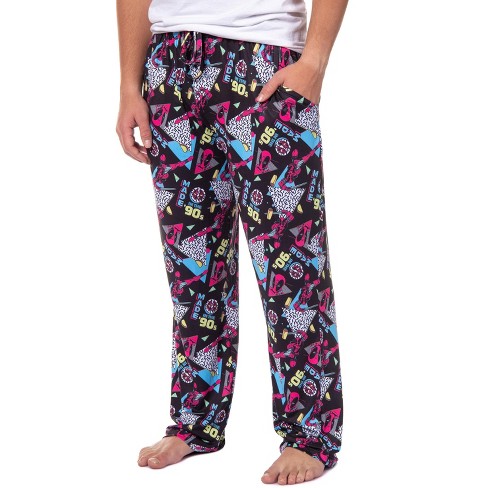 Marvel Comics Mens' Deadpool Retro Made In The '90s Sleep Pajama Pants ...