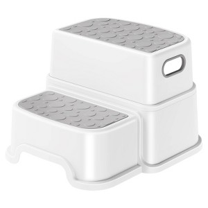 Itopfox Toddler Step Stool for Kids with Anti-Slip Surface, Rubber Bottom, Ideal for Toilet Potty Training, Bathroom & Kitchen Use (Includes 2 Ducks) - 1 of 4