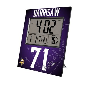 NFL Minnesota Vikings Players Game Tactic Wall Clock - 1 of 3