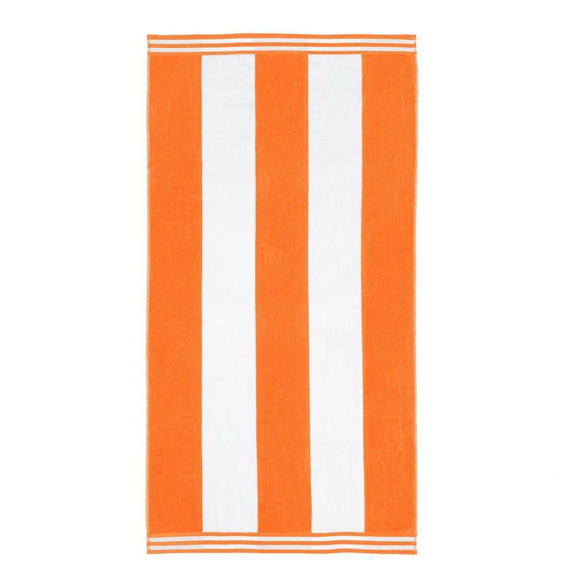 Cabana Stripe Oversized Cotton Beach Towel by Blue Nile Mills, 1 of 10