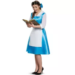 Disney Princess Belle Blue Dress Tween/Adult Costume