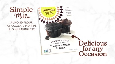 Simple Mills Gluten Free Chocolate Muffin Cake Almond Flour