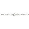 Black Bow Jewelry 3.5mm, Sterling Silver Fancy Solid Cable Link Necklace - 4 of 4