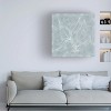 Trademark Fine Art - Line and Brush Leaf Bloom Canvas Art - 2 of 4