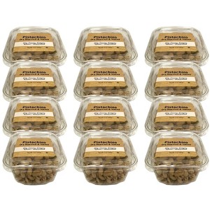 Woodstock Farms Pistachios Dry Roasted and Salted - Case of 12/9 oz - 1 of 2