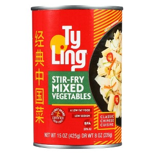 Ty Ling Stir-Fry Mixed Vegetables - 12 pack, 15 oz - 1 of 3