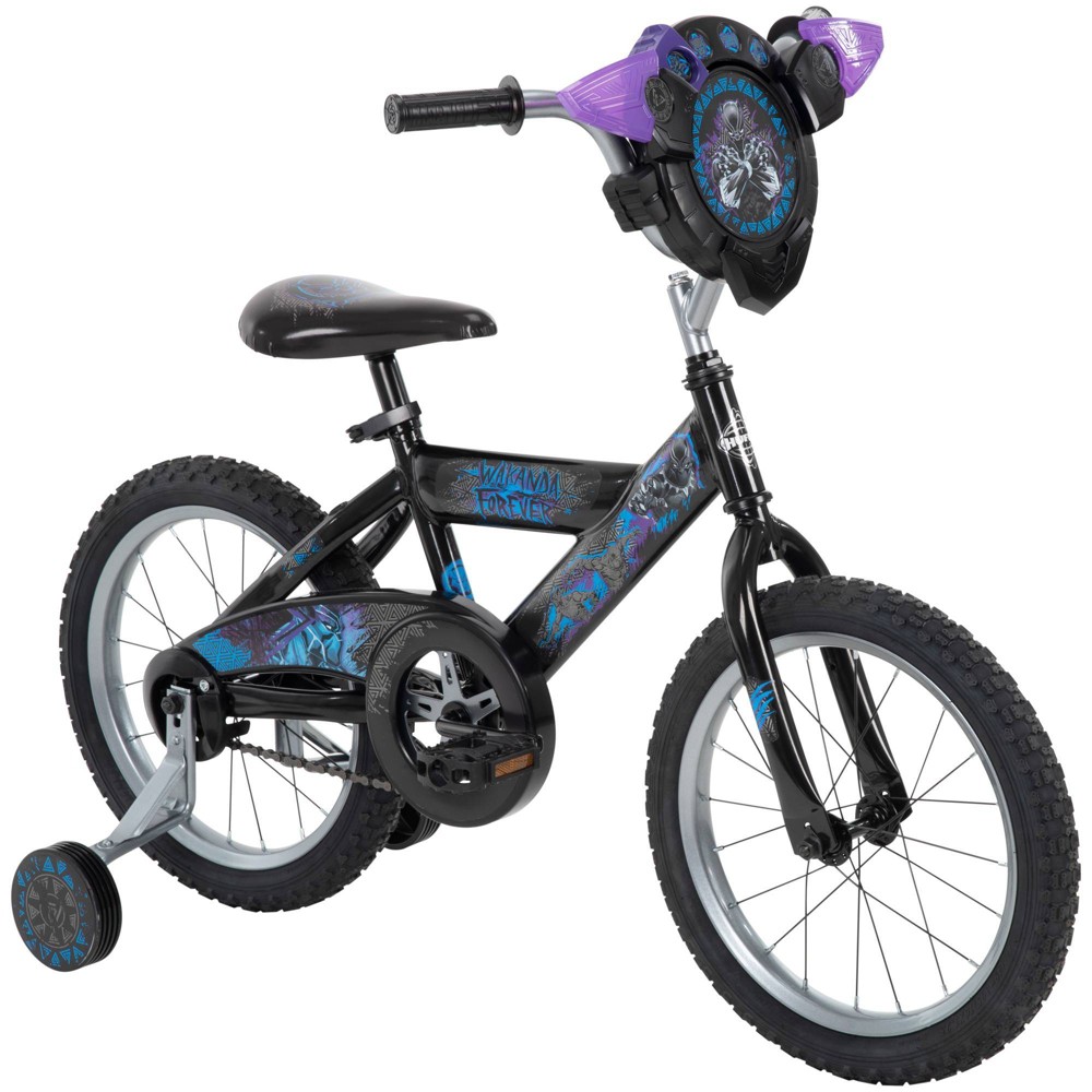 Photos - Bike Huffy Marvel Black Panther 16" Kids'  - Black 