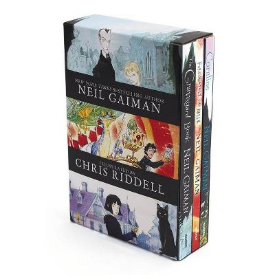 Neil Gaiman/Chris Riddell 3-Book Box Set - (Paperback)