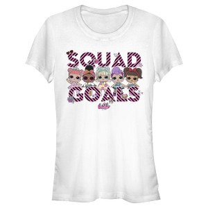 Juniors Womens L.O.L Surprise Squad Goal Stripes T-Shirt - 1 of 3
