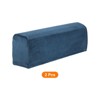 Unique Bargains Stretch Soft Polyester Fiber Sofa Couch Armchair Slipcovers 2 Pcs - 3 of 4