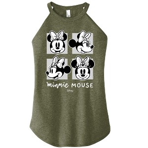 Women's - Disney - Mickey & Friends Graphic High Neck Tank - 1 of 3