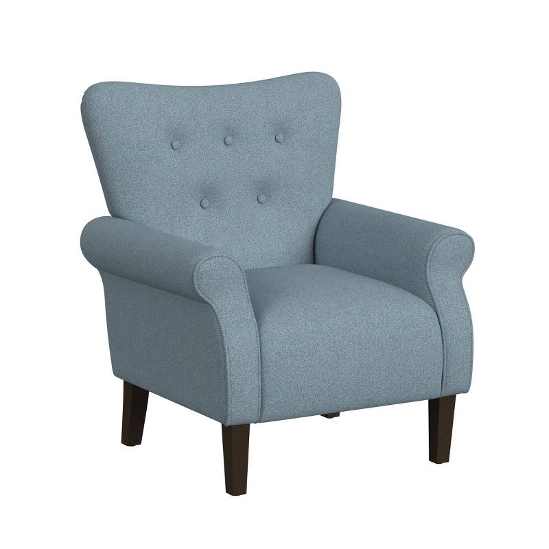 Rolled Arm Accent Chair - HomePop, 2 of 12