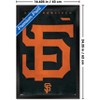 Trends International MLB San Francisco Giants - Logo 25 Framed Wall Poster Prints - 3 of 4