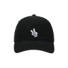 Disney Mickey Mouse Glove Black Unstructured Baseball Cap - 2 of 4