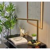 Aidan AdessoCharge LED Wireless Charging Desk Lamp (Includes LED Light Bulb) Antique Brass - Adesso: ETL Listed, Touch Sensor, Metal Shade - 2 of 4