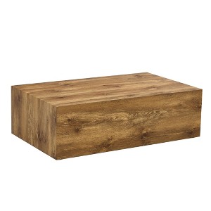 NicBex Rectangle Coffee Table with Wood Texture/Marble Pattern,Center Table for Living Room,Bedroom - 1 of 4