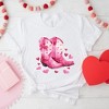 Simply Sage Market Women's Coquette Valentine Boots Short Sleeve Graphic Tee - 3 of 4