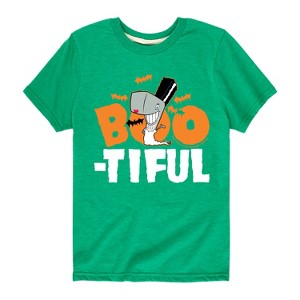 Boys' - SpongeBob SquarePants - Boo-tiful Short Sleeve Graphic T-Shirt - 1 of 4