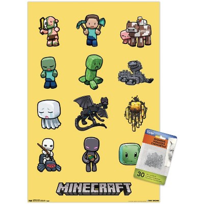 Trends International Minecraft - Characters Unframed Wall Poster Prints