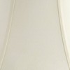 360 Lighting Vintage Chic Floor Lamp 60" Tall French Country Antique White Washed Cream Bell Shade for Living Room Reading Bedroom Office - 2 of 4