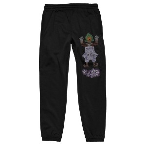 Willy Wonka & the Chocolate Factory Oompa Loompa Men’s Black Sweatpants - 1 of 1