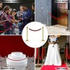 Unique Bargains Hotel Adjustable Velvet Stanchion Rope with Snap Hook - 4 of 4