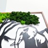 Gulches Elephants Moss Metal Wall Art - Majestic Eco-Friendly Decor for Nature Lovers - 4 of 4