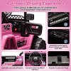 12V 2-Seater Kids Ride-On Truck w/Remote, 5MPH Max, LED Lights, Music,  Electric Car Toy for Ages 3–8 - 3 of 4