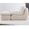 Oversized Corduroy Bean Bag Chair for Adults with Ottoman,Ergonomic Memory Foam Floor Lounger for Living Room,Bedroom or Game Room–The Pop Home - 4 of 4