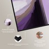 Art Remedy Fashion Fest Amethyst and Earth Combo Retro Abstract Wall Art Framed - 4 of 4