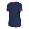 MLB Boston Red Sox Women's Heather Bi-Blend Ringer T-Shirt - 4 of 4