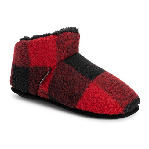 MUK LUKS Women s Fawn Slippers Red Buffalo Check L 9 10