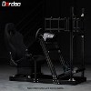 Dardoo Aluminum Sim Racing Cockpit with Triple Monitor Stand & Black Seat,Universal Fit for Logitech,Thrustmaster,Fanatec.Wheel/Pedals Not Included - 2 of 4