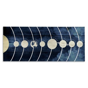 Stupell Industries Rustic Diagram of Solar System, 24" x 10" - 1 of 4