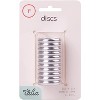 Talia Plastic Discbound Discs and Covers. (Set 10 (3pk w/Silver Discs), Letter Set) - 4 of 4