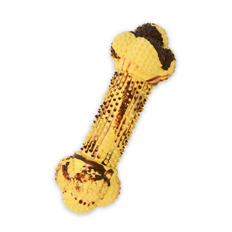 Nylabone Steak and Potatoes Flavored Rubber Duel Action Dog Chew Toy - L, 3 of 8