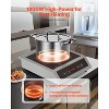 VEVOR Portable Induction Cooktop, 1800W Commercial Induction Burner with 9 Temperature Settings, Stainless Steel Countertop Induction Hot Plate - 3 of 4