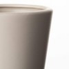 Sullivans 12" Modern Matte Gray Gourd Vase, Ceramic - 2 of 3
