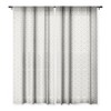 Heather Dutton Solstice Stone Single Panel Sheer Window Curtain - Deny Designs - image 3 of 3