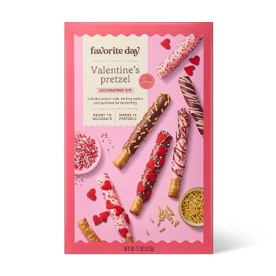 Valentine's Pretzel Rod Dipping Kit - 11oz - Favorite Day™